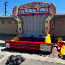 Connect 4 Basketball Inflatable Game 