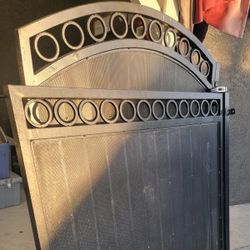 Iron Gates 2 X 61X 57 In. And 2X 53 X 72 In. Tall