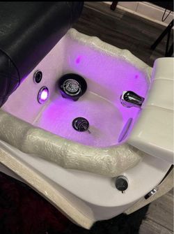 Black Pedicure chair