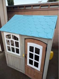 Used Wooden outdoor indoor playhouse
