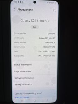 Samsung Galaxy S21 Ultra 256GB Unlocked PREOWNED Black for Sale in Houston,  TX - OfferUp