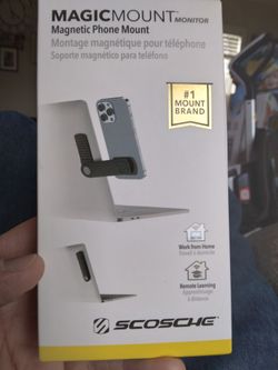 Scosche Magic Mount Monitor Magnitec Phone Phone Mount  For IPhone Or Android 