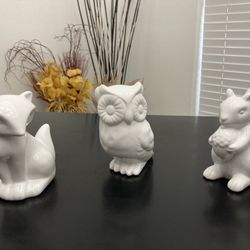 Ceramic Animal Figurines!