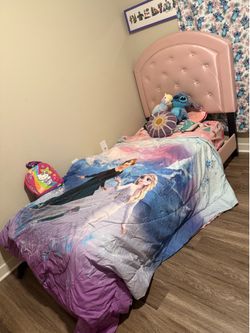 Twin side bed frame