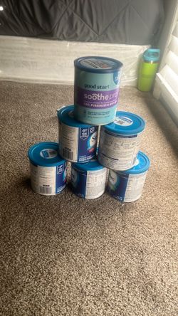 P-diapers and formula milk for