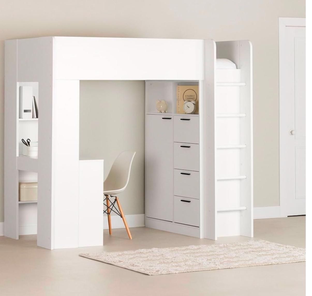Loft bed With Desk 