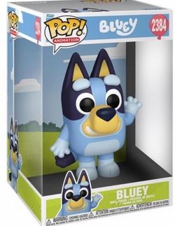 Funko Pop! Animation 10” Jumbo Bluey Heeler Waving #2384 Australian Dog 2026 NEW