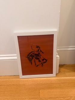 Bronco Framed Print 12.5x15.5”