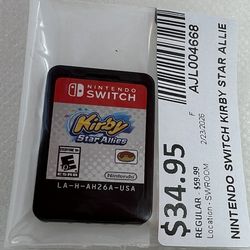 Kirby Star Allies Nintendo Switch Game