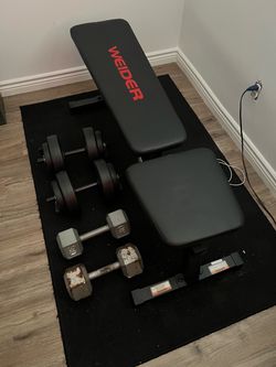 Weight Bench/Dumbbells