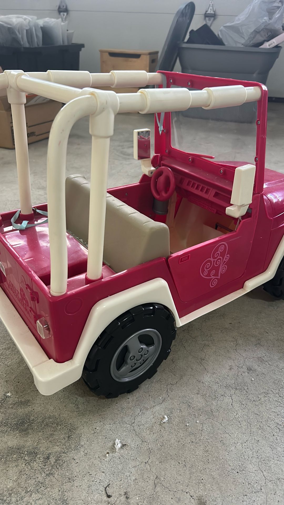 Our Generation Doll Jeeps