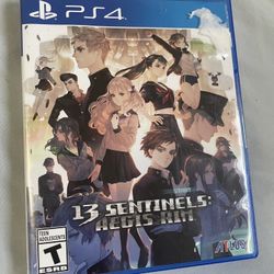 13 Sentinels Like New Ps4
