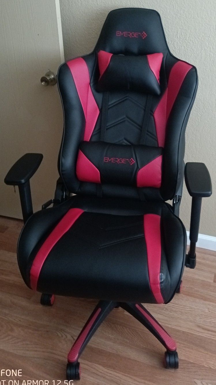 Emerge Vartan Bonded Leather Gaming Chair