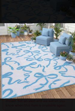New in bag 8x10 outdoor rug