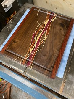 Custom Exotic Wood Cutting Boards ... $1 ... Made To Order 15”x24”x1.5”