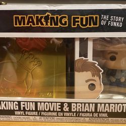 Funko Making Fun Movie DVD and Pop! Brian Mariotti Bundle LE 5000