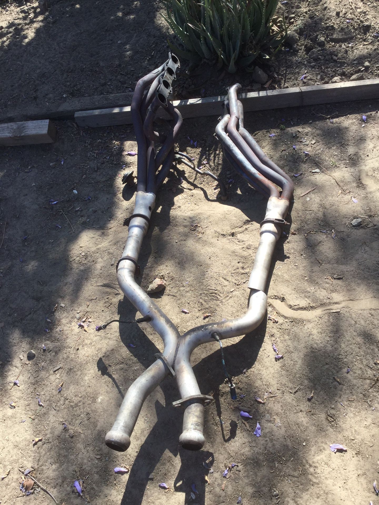 Mustang GT Pacesetter long tube headers and x pipe 99-04