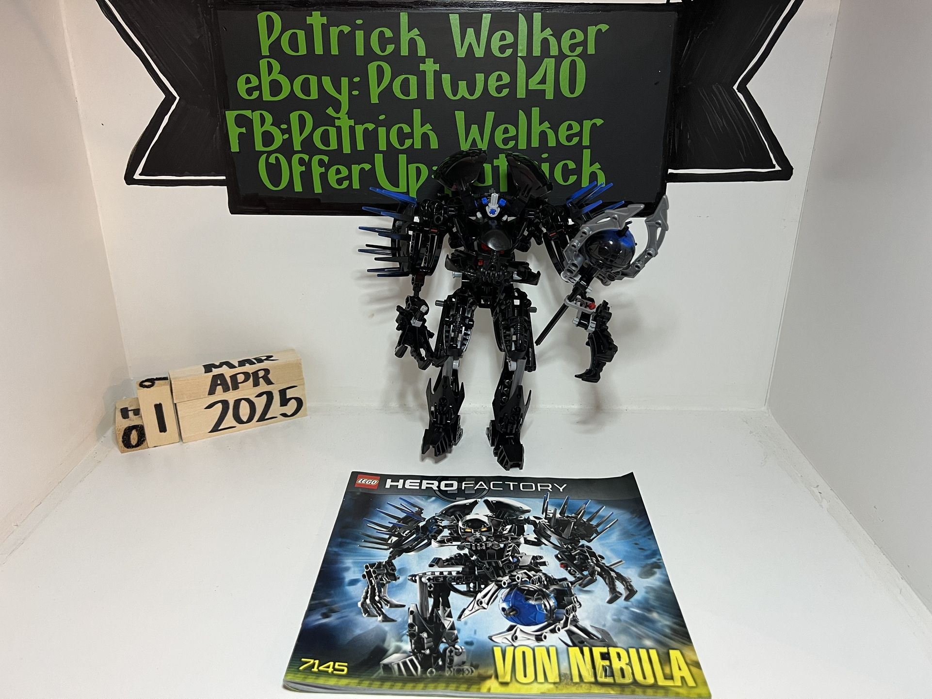 7145 LEGO HERO Factory Von Nebula