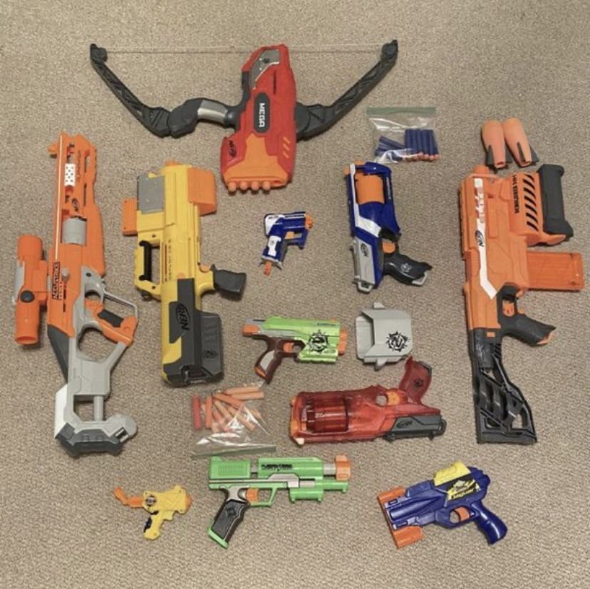 Nerf Gun collection $50