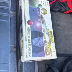 Star Trek The Next Generation Interactive VCR Board Game 