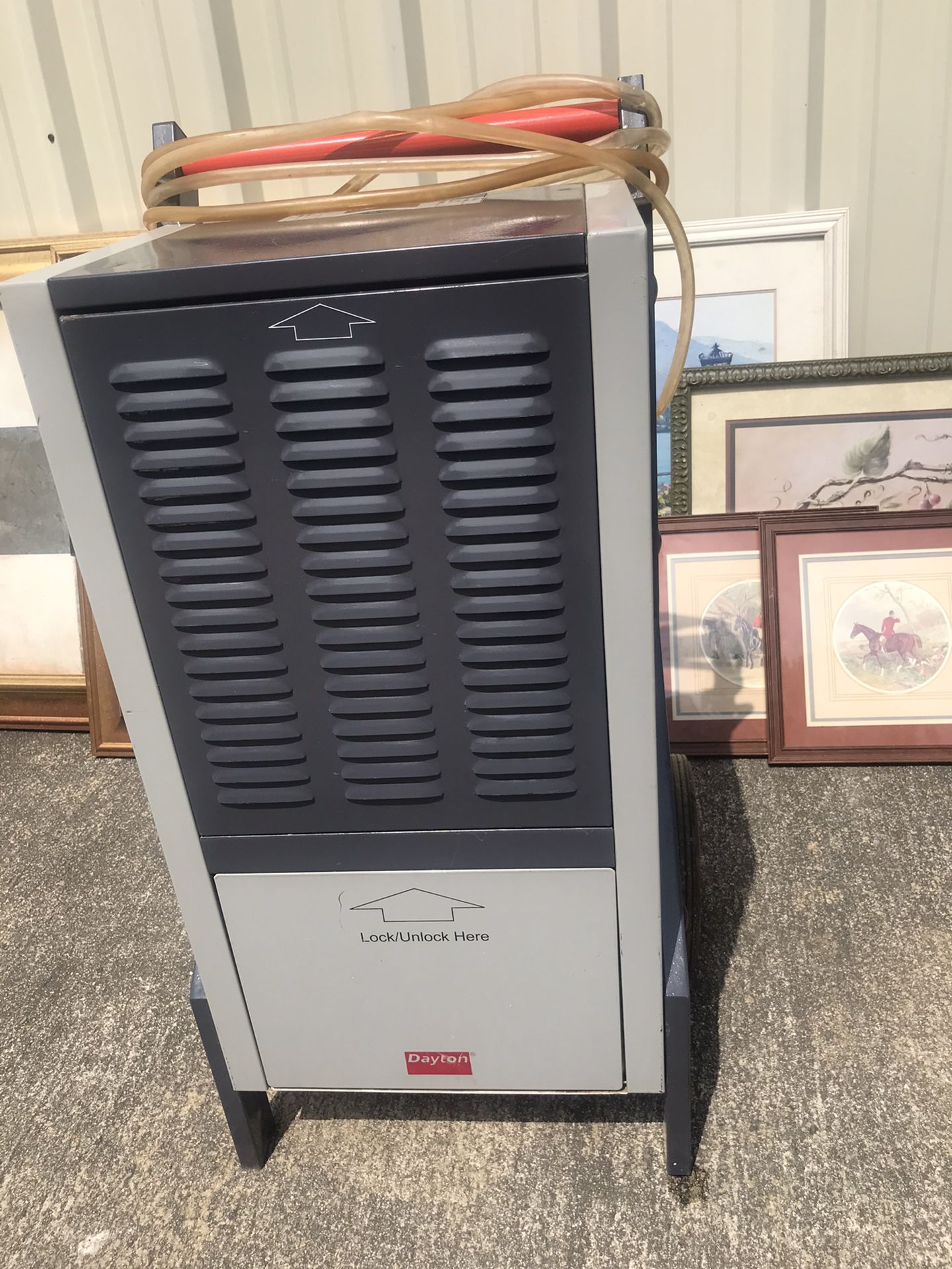 Dayton Portable Commercial Dehumidifier 5EAJ5