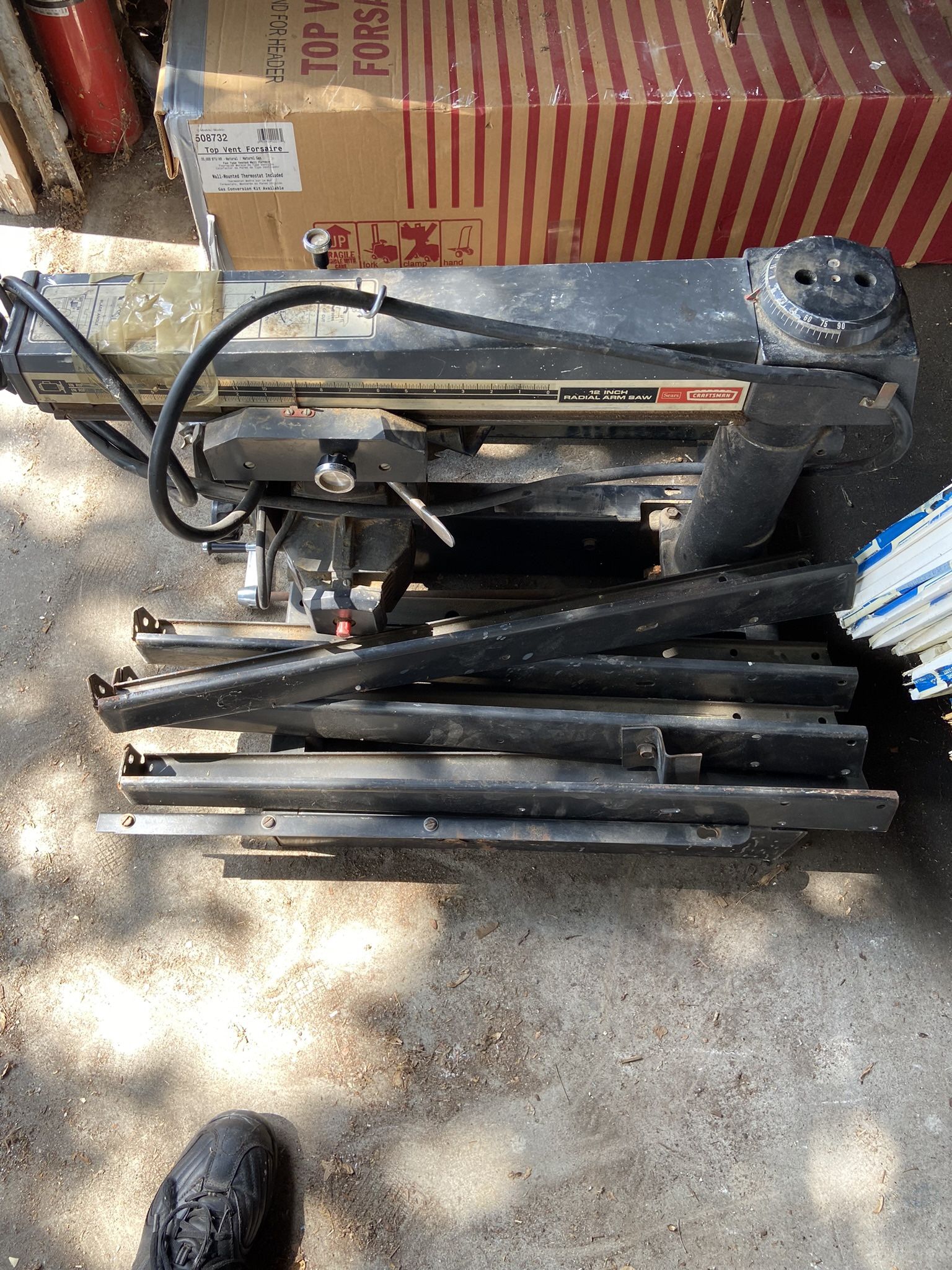 12” Craftsman Radial Arm Saw
