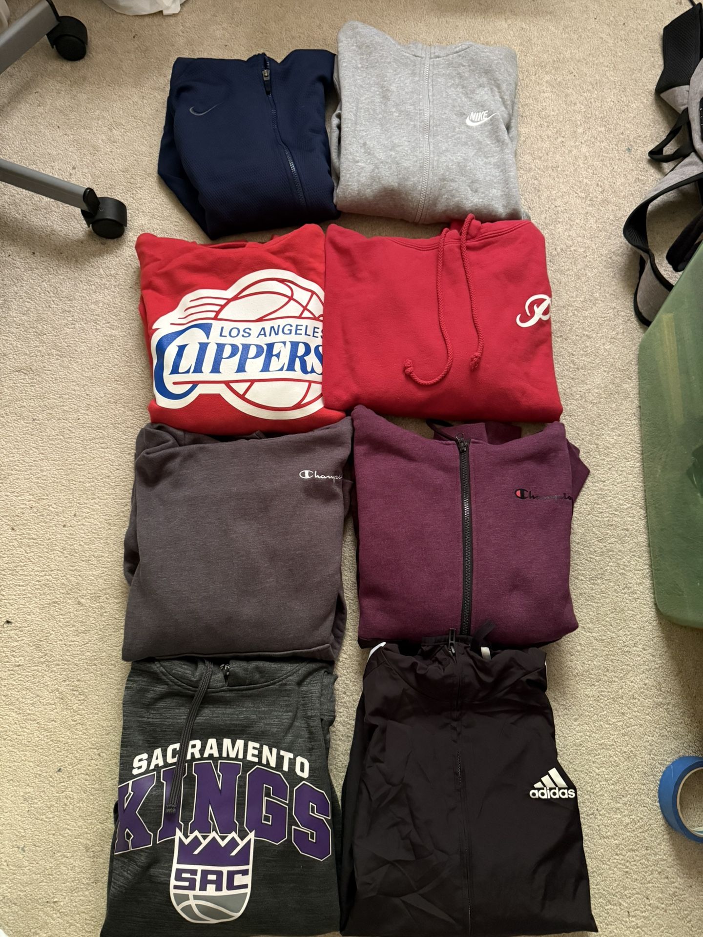 Men’s Sport Hoodies (Nike, Adidas Etc)