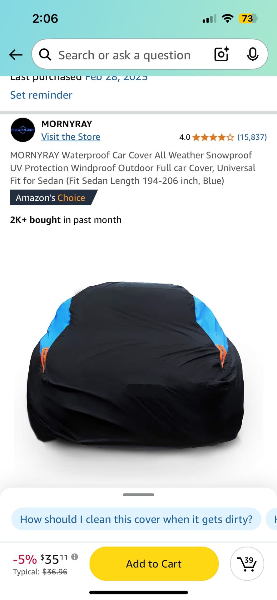 Universe Car Cover