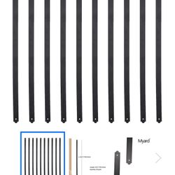 29” Iron Deck Balusters (25 Pack) 