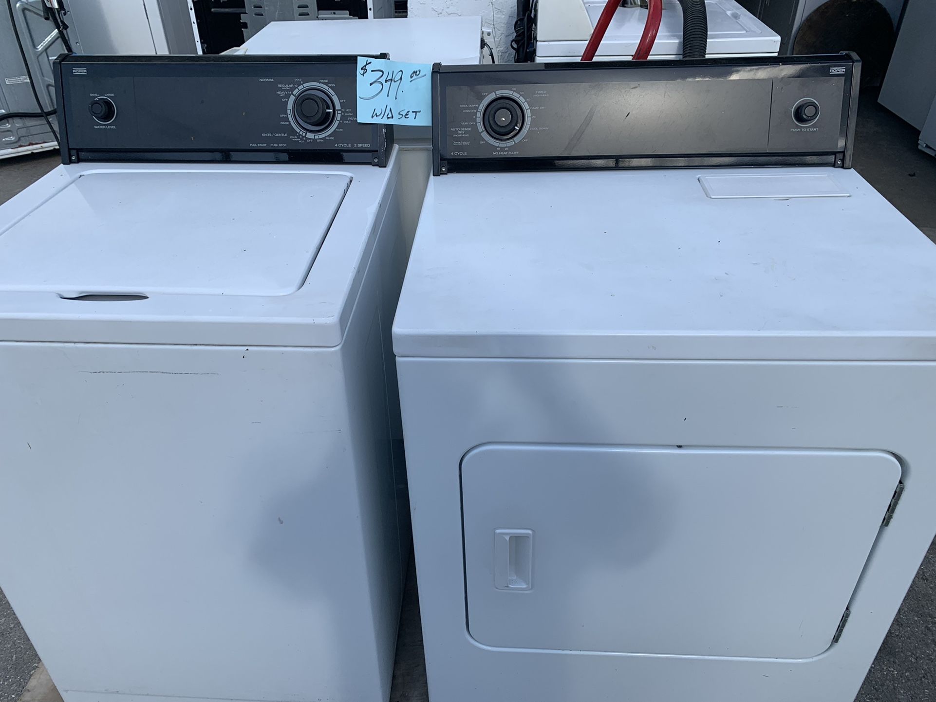 Washer & Dryer Excellent