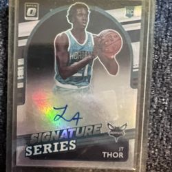 JT Thor Signed Card ,RC