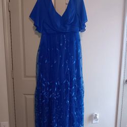 Royal Blue Dress