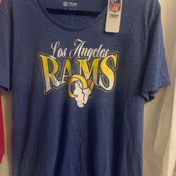 Women T Shirt Los Angeles Ram Size XL
