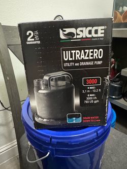 Fish tank drain pump