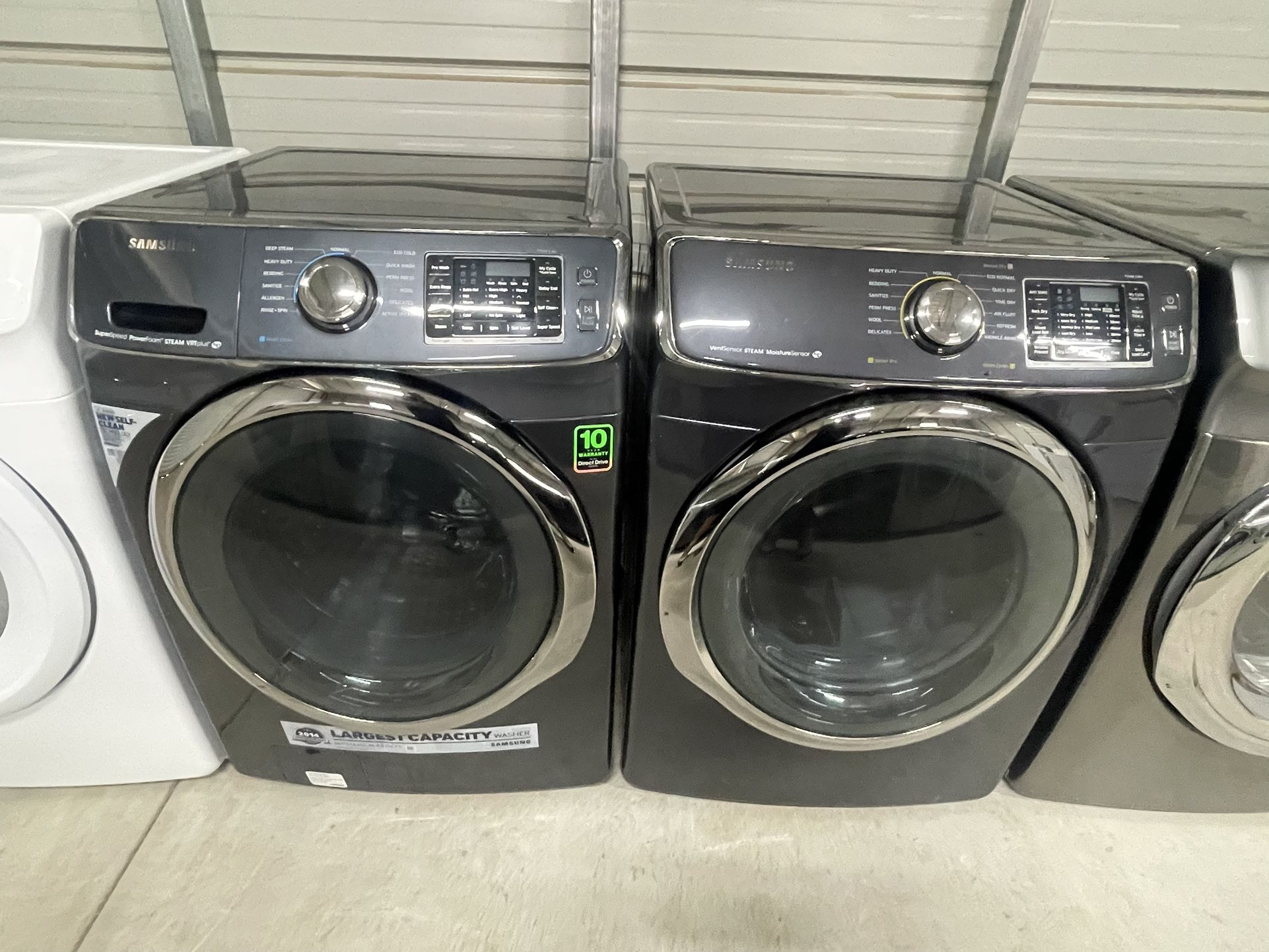 Samsung Washer And Gas Dryer Set