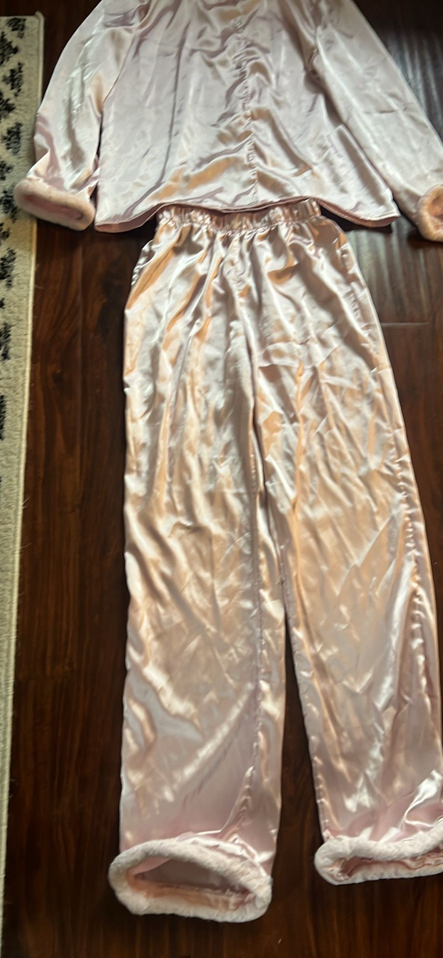 Silk pajamas
