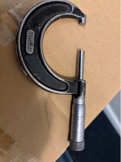 1”-2” Starrett outside micrometer