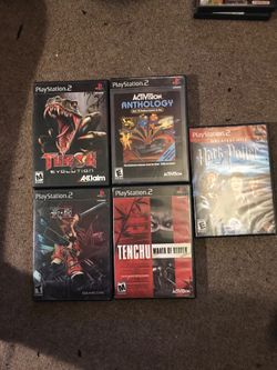 Ps2 lot x5
