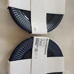 N. Peoria Brand New Ikea 8 Inch  Plates Pretty Dark Blue 8 Count 2 Packs Please Read Description For Pick Up Location Options 