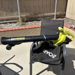 RYOBI 40V Vac Attack Cordless Battery Leaf Vacuum/Mulcher -Tool Only