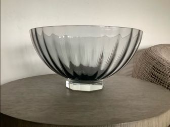 Beautiful Huge 15" Italian Art Glass Bowl