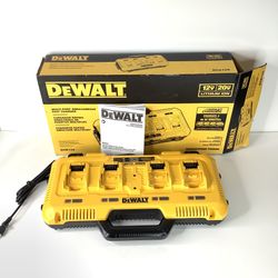 Dewalt 20v Max Charger 4 Port Rapid Charge - OPEN BOX, Never Used