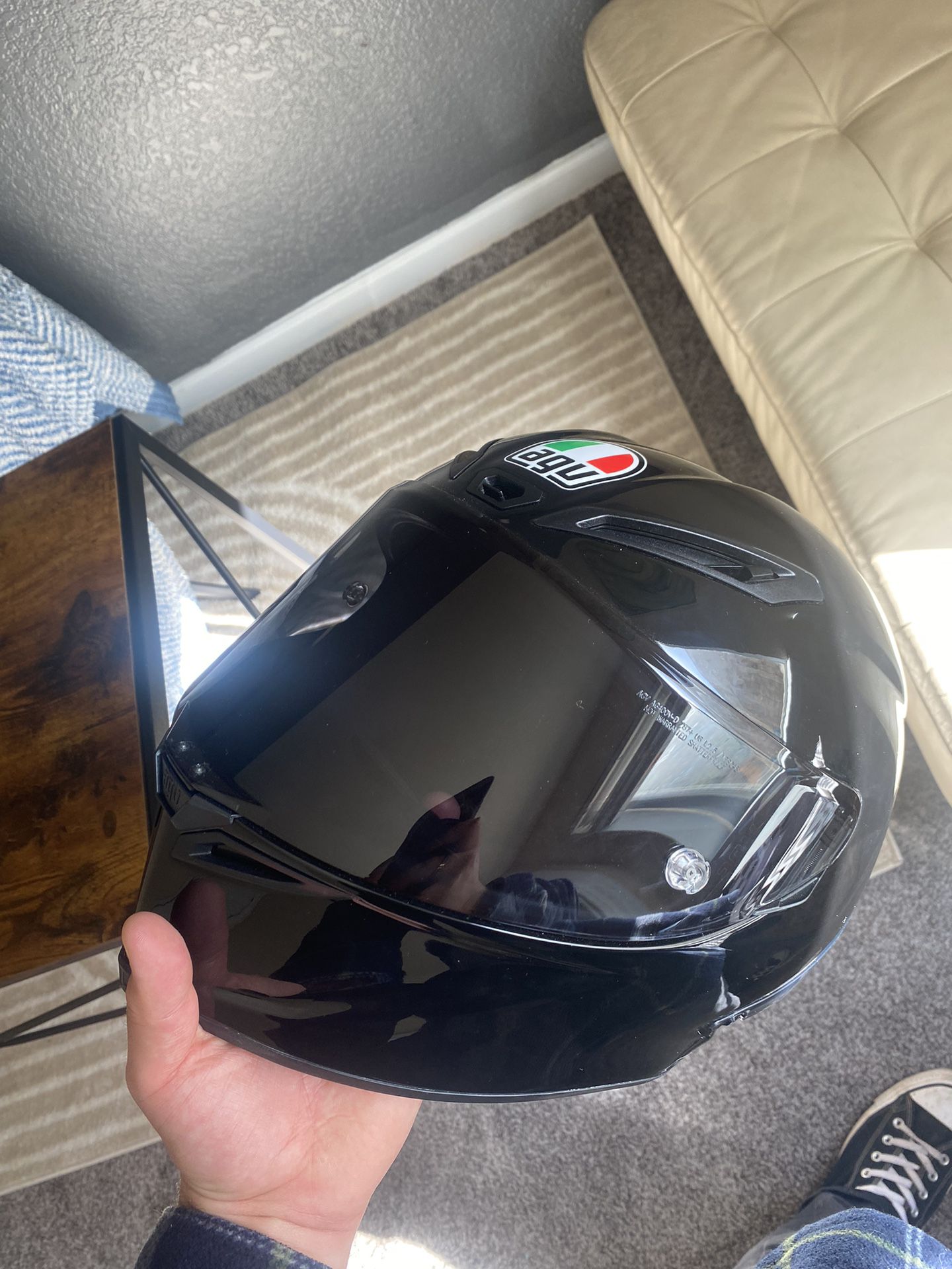 AGV Corsa R Helmet All Black 