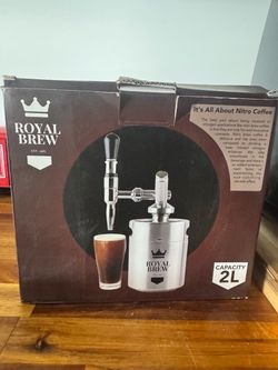 Royal Brew Nitro Cold Brew Coffee Keg 2L