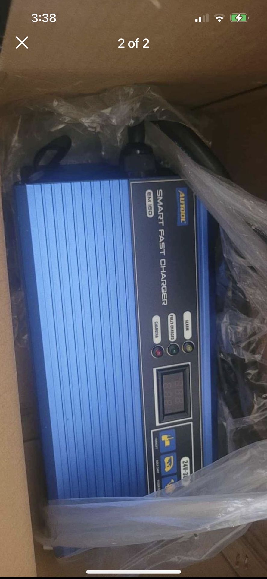 Fully-Automatic Smart Charger 24V 30A For Forklift Club Car Golf Cart