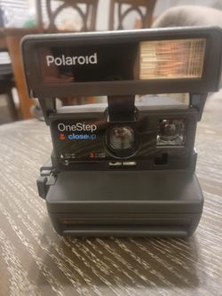Polaroid OneStep CloseUp 600 Vintage Instant Camera Black 600 Film Photography
