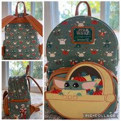 Loungefly Star Wars Grogu Halloween Mini Backpack