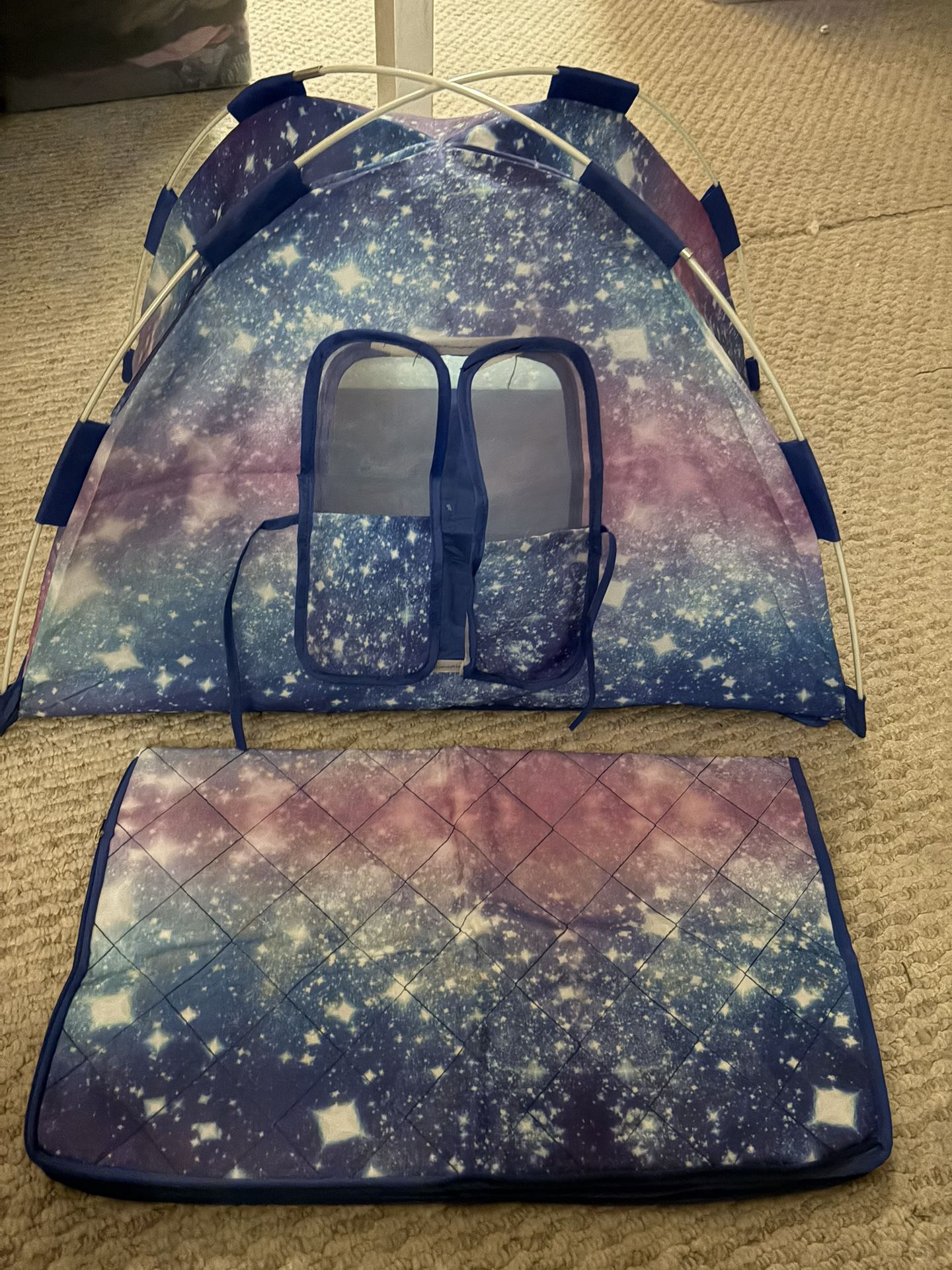 American girl Size, Tent And Sleeping Bag