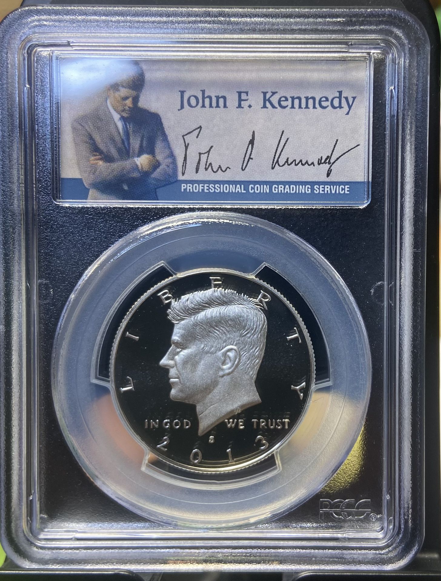 2013-S PCGS PR70DCAM Silver Kennedy Half Dollar Proof 50C