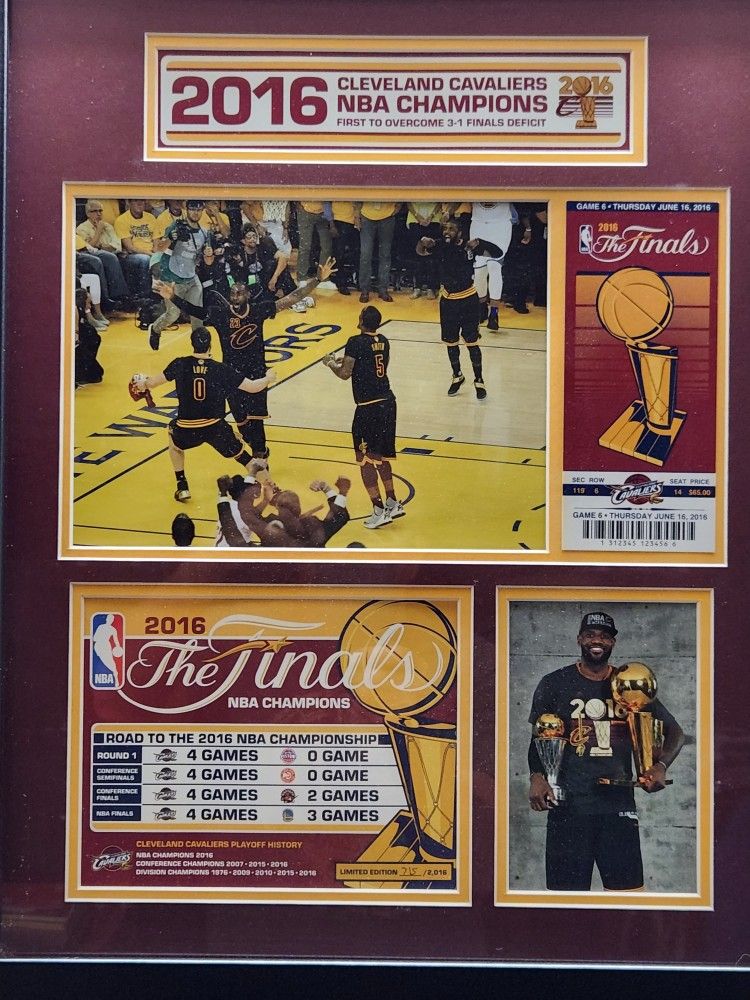 The 2016 Cleveland Cavaliers NBA Championship Finals